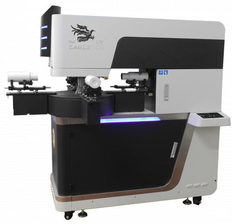 digital printer for cylindrical objects