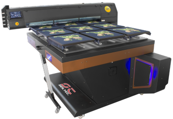 textile printer big table big size